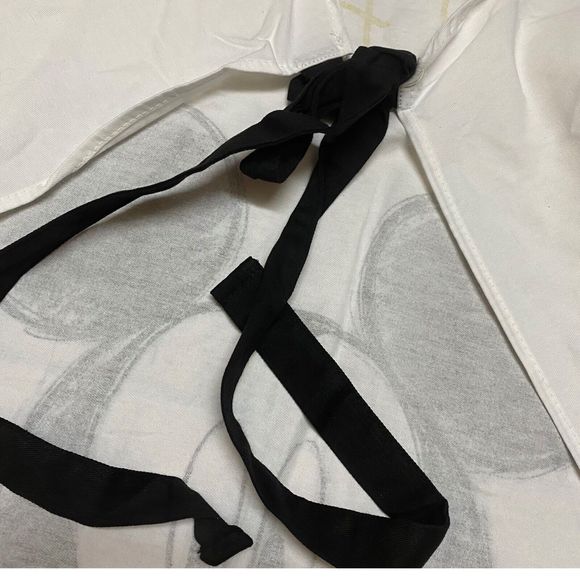 Disney Apron Adult Mickey Mouse Kitchen Tie Ears Holiday Oh Hello Peek A Boo - Picture 2 of 9